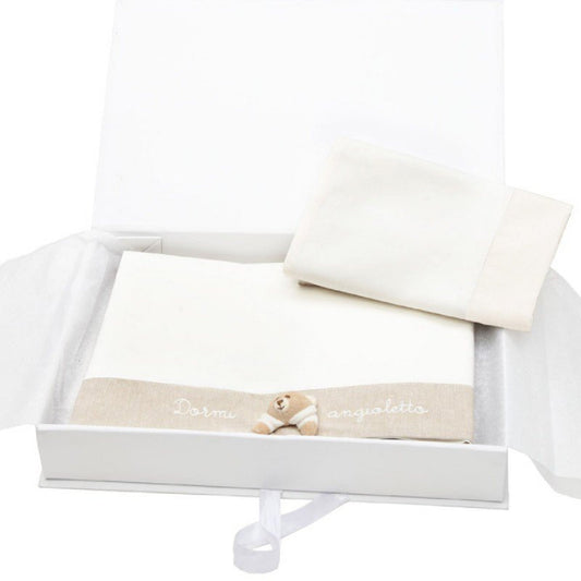 Lenzuola per co sleeping set 3 pezzi Tato tortora
