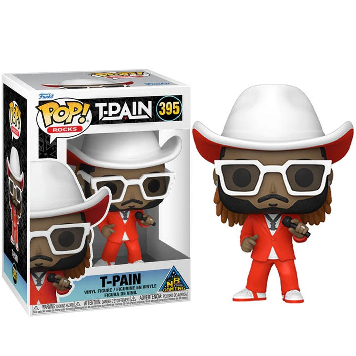 Funko Pop! Rocks T-Pain (395) T-Pain Vinylfigur 9 cm Sammlerstück