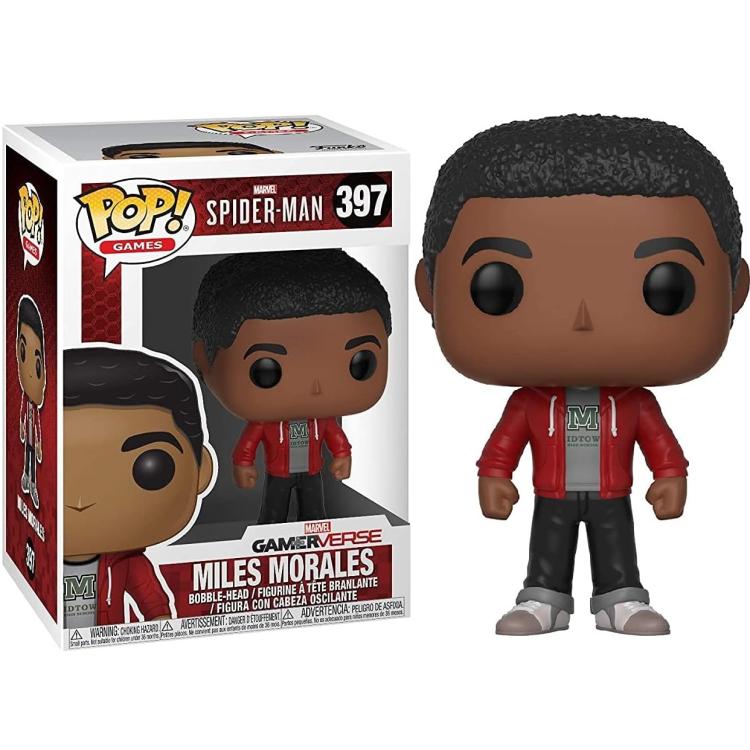 Funko Pop! Marvel Gameverse Spider-Man (397) Miles Morales Figur Vinyl 9cm