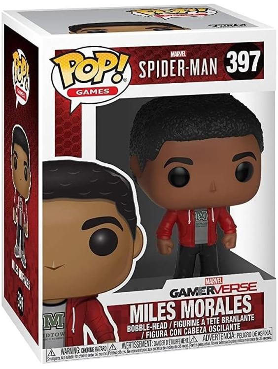 Funko Pop! Marvel Gameverse Spider-Man (397) Miles Morales Figur Vinyl 9cm