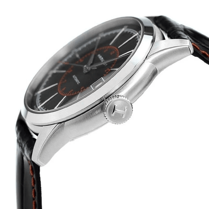 Hamilton American Classic 40mm – schwarzes Lederarmband H40555731