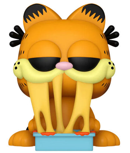 Funko Pop! Comics Garfield (39) Garfield mit Lasagne Vinyl Figur 9cm Sammlerstück