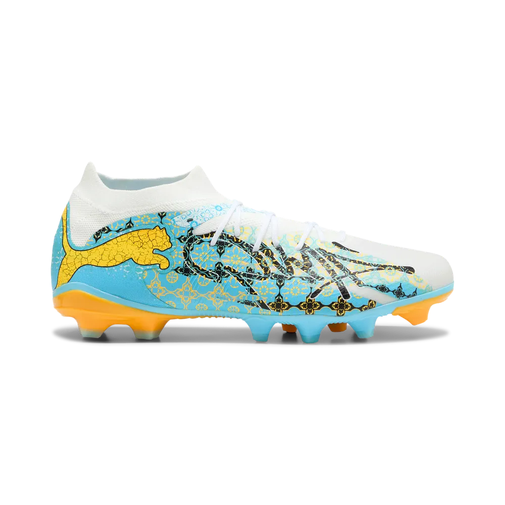 Puma FUTURE 9 MATCH PLAYMAKER FG/AG 109217 01 Uomo Bianco - Scarpe Calcio Uomo FG/AG