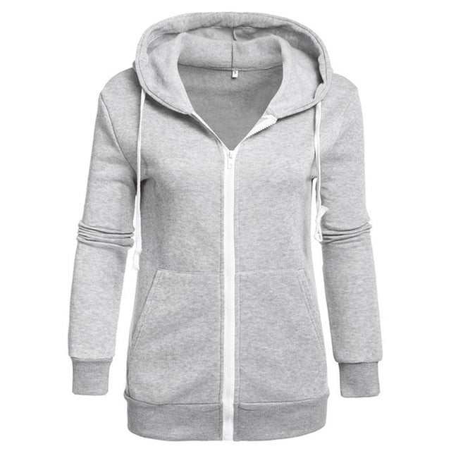 Felpa Giacca con cappuccio per donna