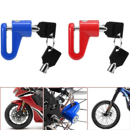 BREMSSCHEIBENSCHLOSS STAHLSCHLOSS FÜR MOTORRAD ROLLER FAHRRAD DIEBSTAHLSCHUTZ