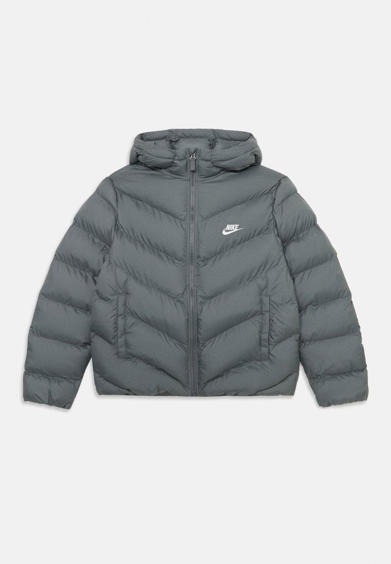 Nike Sportswear All Day Play HQ4976-084 Junior Grigio - Piumino Puffer Therma-FIT