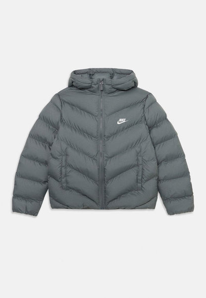 Nike Sportswear All Day Play HQ4976-084 Junior Grigio - Piumino Puffer Therma-FIT