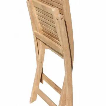 Klappstuhl Mirage aus Teakholz braun Maße: 42 x 51 x 85 cm h