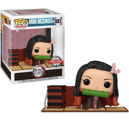 Funko Pop Demon Slayer 883 Mini Nezuko in Box Special Edition 9 cm Kamado Figur