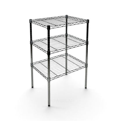 Scaffale Metallika H 82cm  – 3 Ripiani 60×45 cm