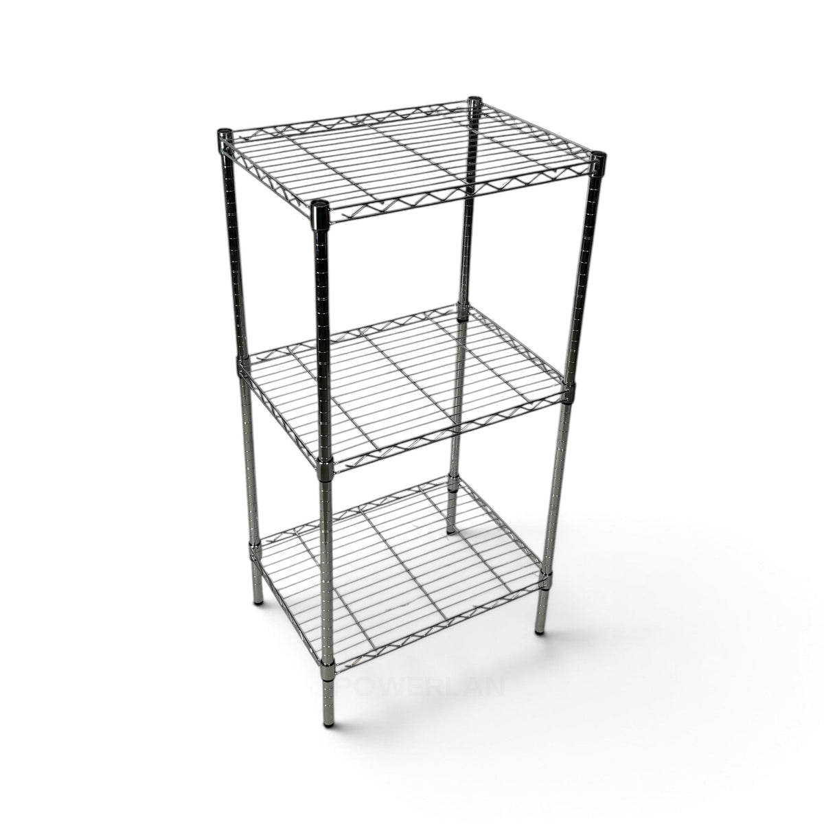 Scaffale Metallika H 122cm  – 3 Ripiani 60×45 cm