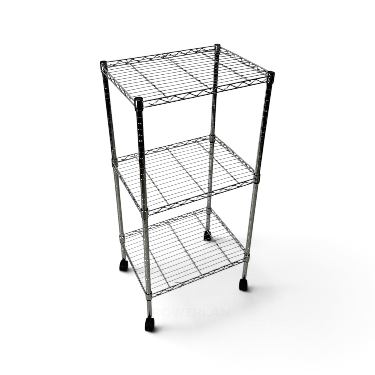Scaffale Metallika H 122cm  – 3 Ripiani 60×45 cm