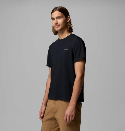 Columbia T-shirt Cotone Biologico CSC™ Logo Uomo 2155011 010 - Nero