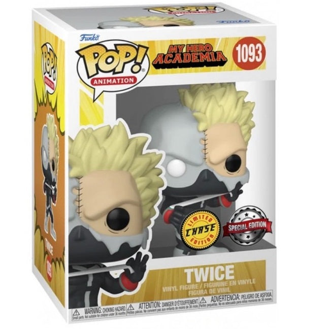 Funko Pop Animation My Hero Academia Twice (1093) Chase Limitierte Special Edition