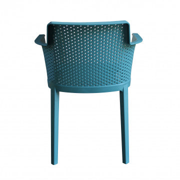 Poltrona Cathy - Poltrona impilabile in polipropilene - Dimensioni: 60x58x76.5cm