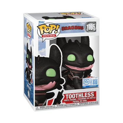 Funko Pop! Movies Drachenzähmen leicht gemacht - (1785) Ohnezahn Drache mit Zunge EXM 9cm