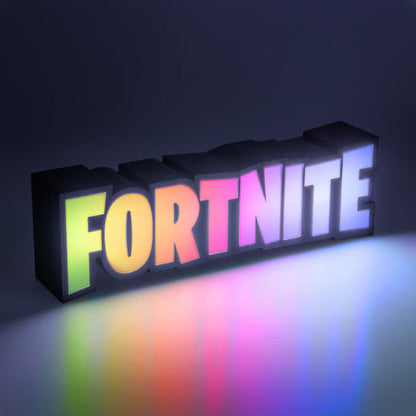 Paladone Lampe Fortnite Logo Light LED-Nachtlicht + Fernbedienung
