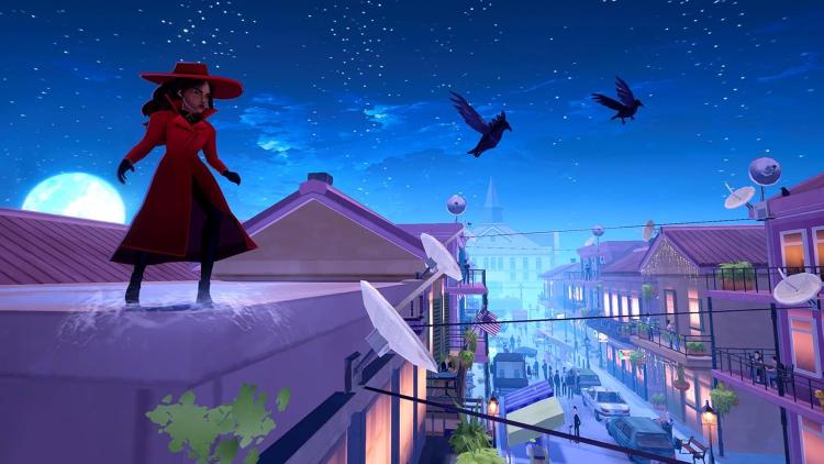 Carmen Sandiego: 40th Anniversary Edition Nintendo Switch EU Videospiel NS Ita