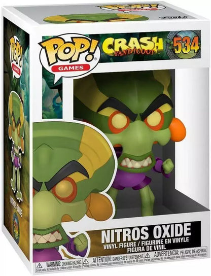 Funko Pop! Games Crash Bandicoot (534) Nitros Oxide Vinylfigur Team Racing