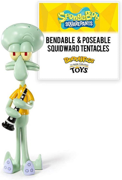 BENDYFIGS - SPONGEBOB SQUAREPANTS (SQUIDDI) TENTACOLO SQUIDWARD TENTACLES FIGURE