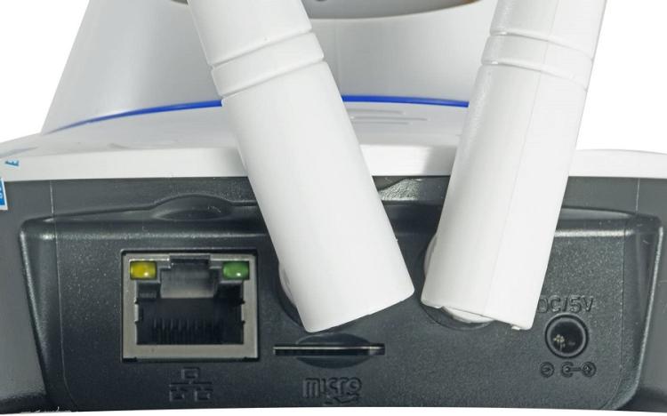 IP-WLAN-Kamera Onvif motorisiert IR-LED 2 Antennen Mikrofon Audio Yoosee App