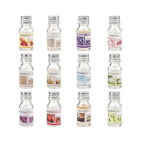 BRENNER FÜR ÖLE AROMAÖL + 12 DÜFTE RAUMDUFT