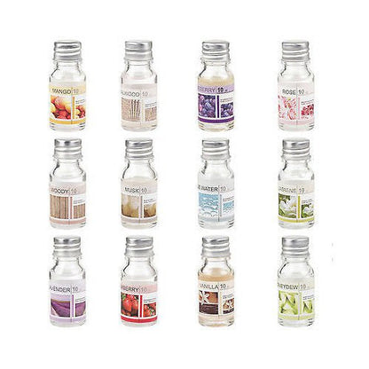 BRENNER FÜR ÖLE AROMAÖL + 12 DÜFTE RAUMDUFT