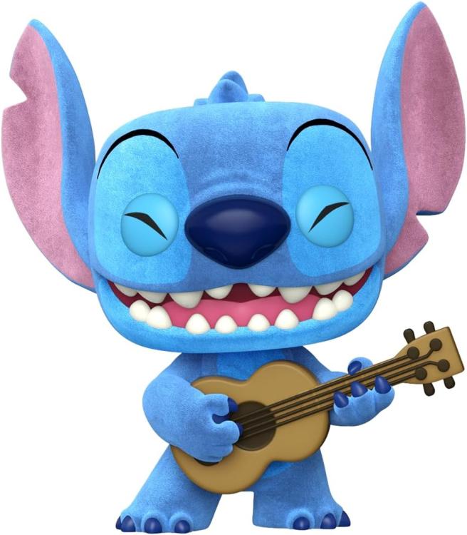 Funko Pop! + Tees Disney Lilo & Stitch Flocked Figur - T-Shirt S Neu