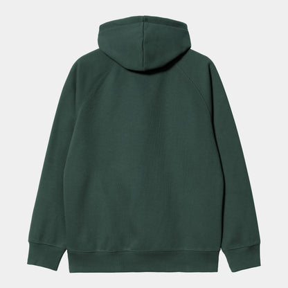 Carhartt Felpa con cappuccio da uomo 1026384 1H3 juniper-gold