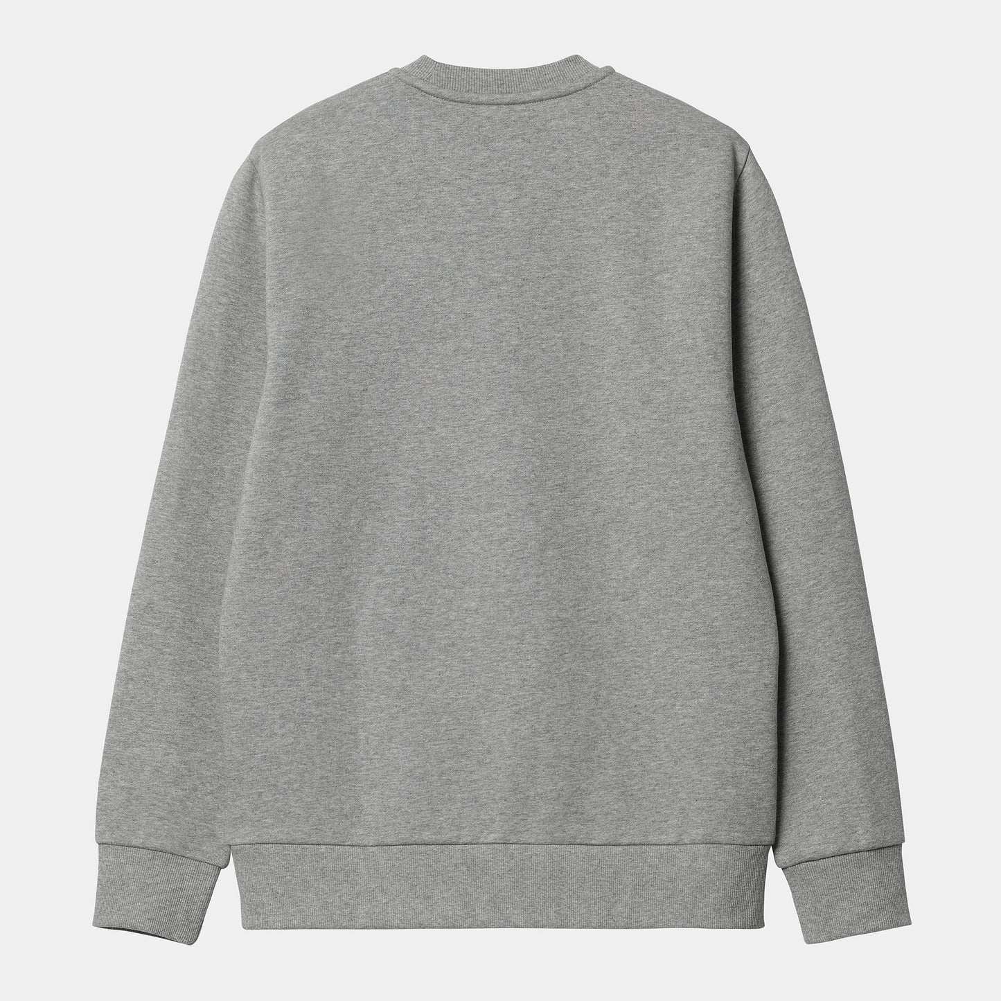 Carhartt felpa girocollo da uomo 1031242 00D grey heather-white