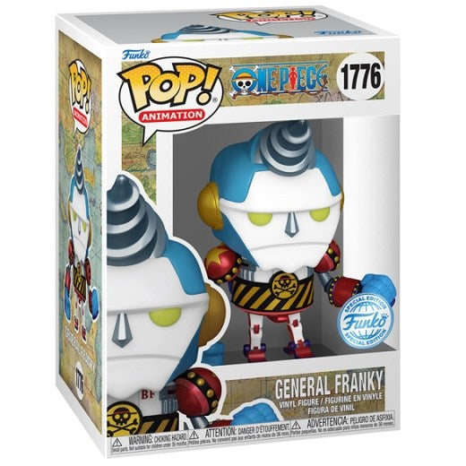 Funko Pop ! Animation - One Piece (1776) General Franky Vinyl Figure 9Cm Special