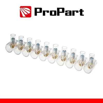 Morsetti volanti trasp. 10poli 2.5mm2 10stecche da 10pz cada