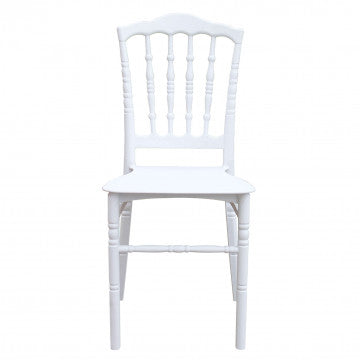 Sedia impilabile Trudy In polipropilene bianco - Dimensioni: 40 x 39 x 92 cm