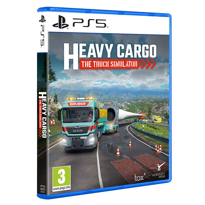 Heavy Cargo - The Truck Simulator PS5 Spiel Playstation 5 EU Italienisch Transport
