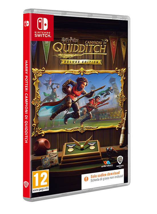 Harry Potter: Quidditch-Champions Deluxe Edition Nintendo Switch Italienisch Ciab