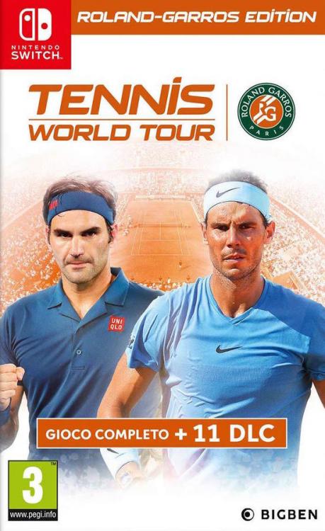 Tennis World Tour Roland Garros Edition Nintendo Switch Videospiel Deutsch