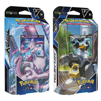 Pokemon Go Mazzo Lotte Mewtwo-V 150 Carte Da Collezione Cards Livello Di Gioco 1