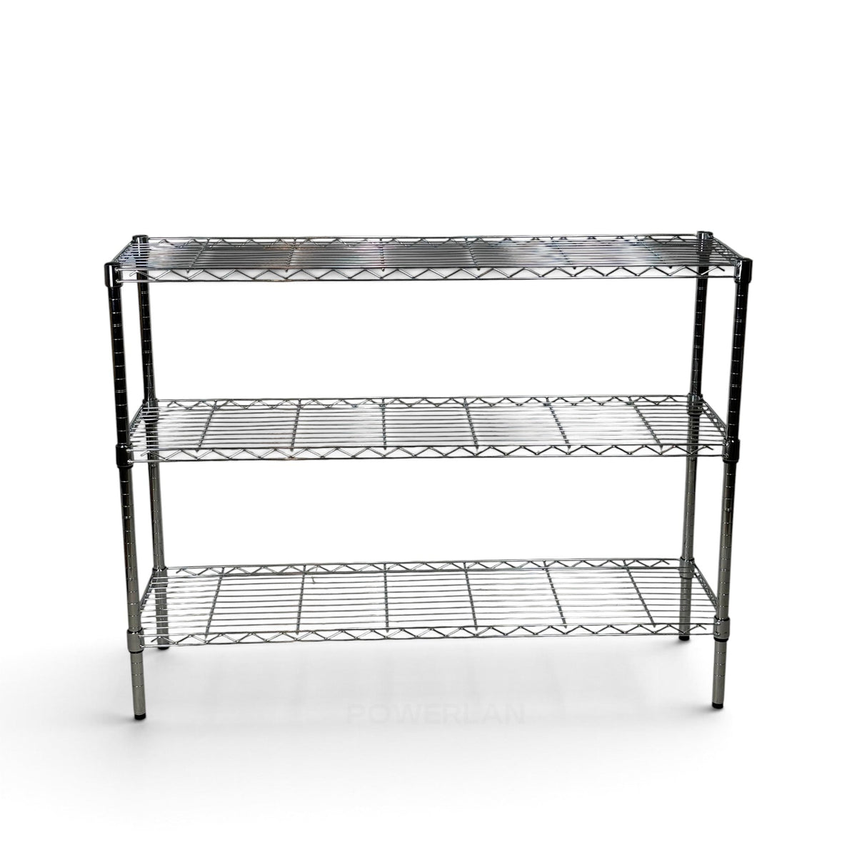 Scaffale Metallika H 102cm  – 3 Ripiani 122×45 cm