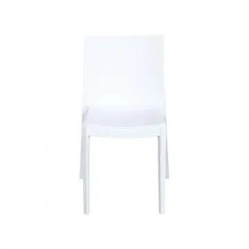 Sedia in polipropilene Perla - Senza Braccioli - Dimensioni: 55x47x82cm