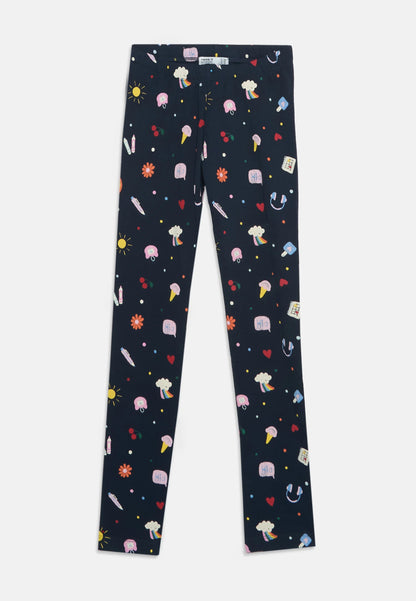 name it pantalone sportivo infant con stampa fantasia NMFLAUGE 13259021 blu
