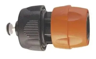 Raccordo rapido per tubo da 3/4 con valvola di arresto dell'acqua