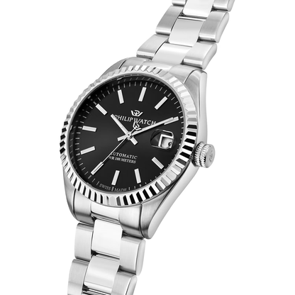 Philip Watch Caribe Automatic Schwarz 39mm