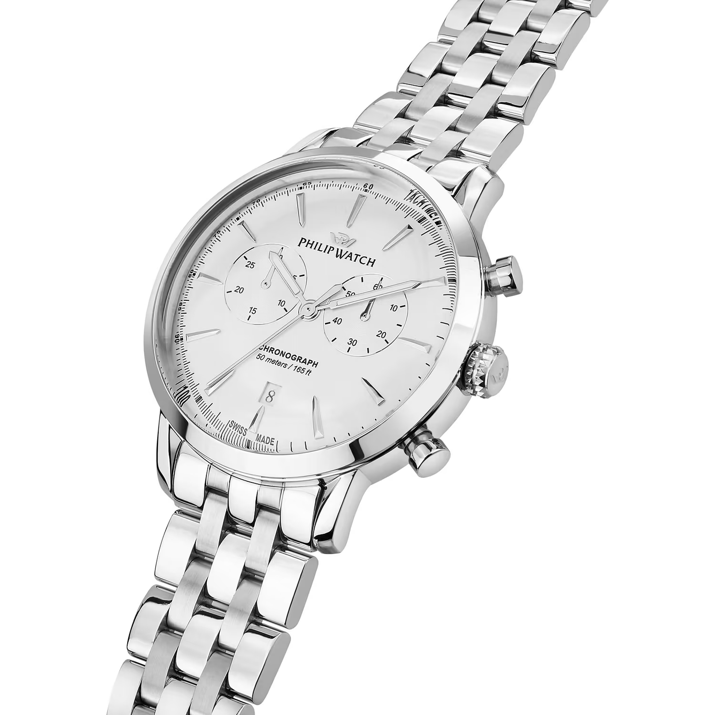 Philip Watch Sunray Chronograph – weiß swiss made R8273680002
