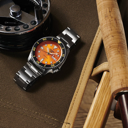 Seiko 5 Sports – Automatico, Orange Dial, 42,5mm, SRPD59K1 – Stile sportivo con carattere deciso