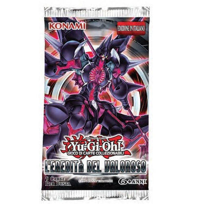 Yu-Gi-Oh! Eredità Del Valoroso 1 Bustina Ita Trading Card Game Carte Tcg