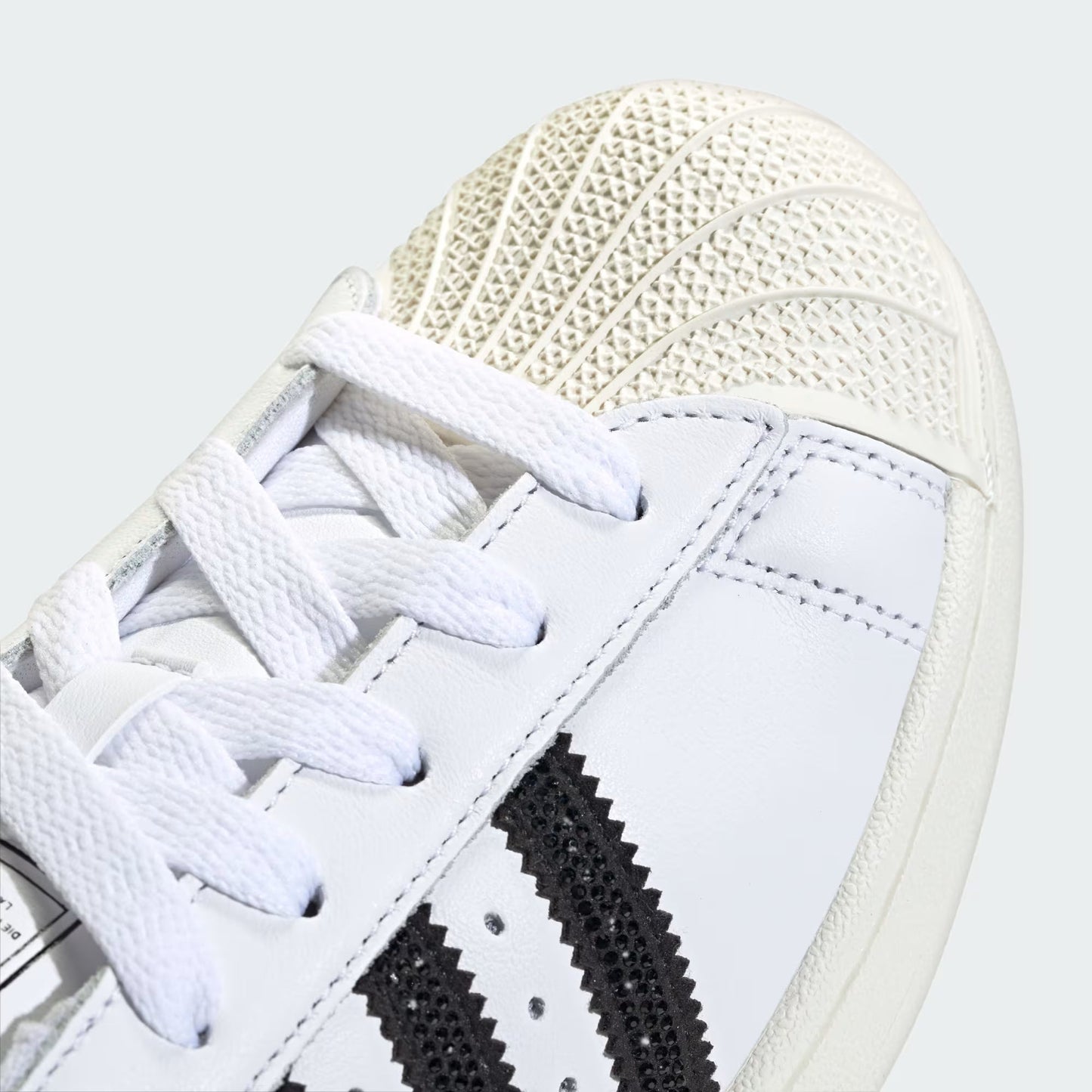 Adidas Originals Superstar II Sneakers Donna Bianche Punta Conchiglia Pelle - HQ2285