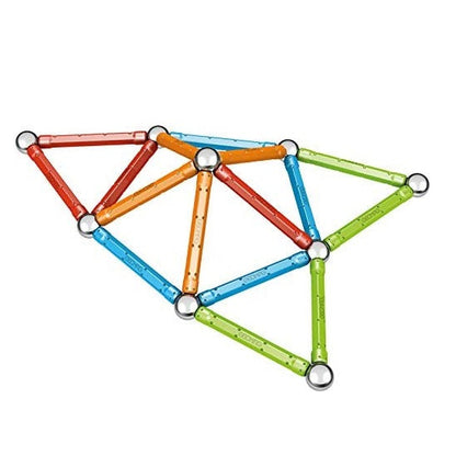 Geomag Classic Color 50 bunte Magnetstäbe und -kugeln Bauspielzeug