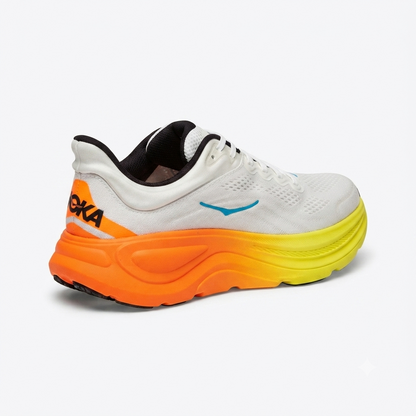 Hoka One One Scarpa Running Uomo Bondi 9 1162011/WNG Bianco