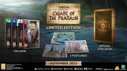 Tintin Die Zigarren des Pharaos Limited Edition PS5 Videospiel Playstation 5 PAL Ita