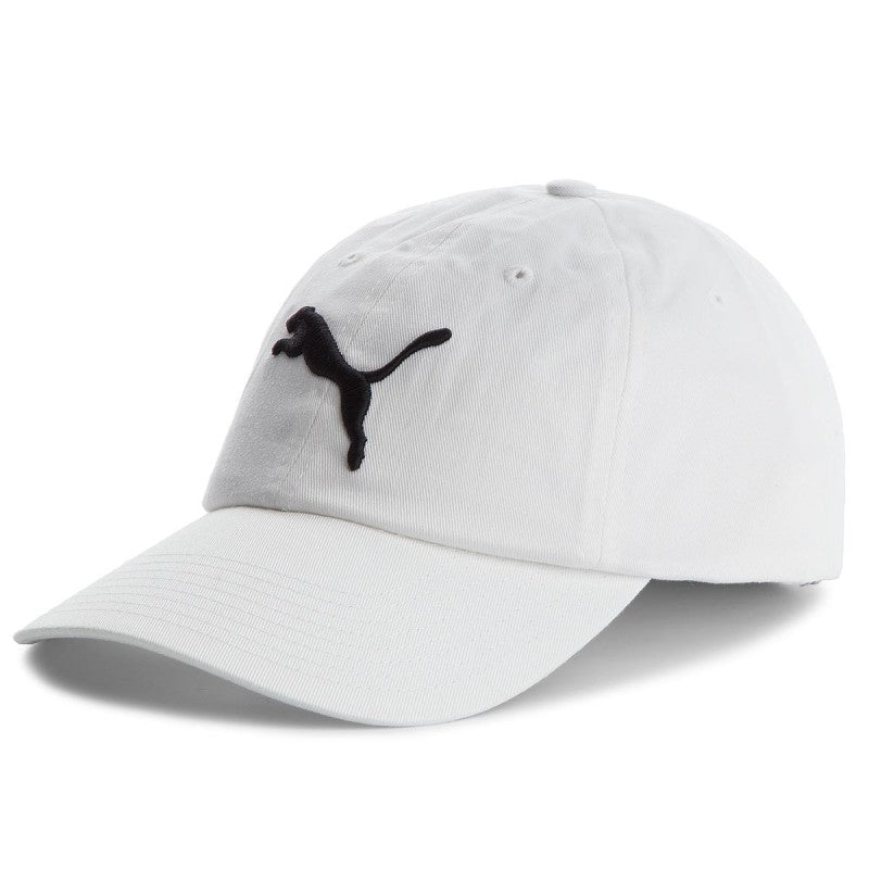 Puma cappellino con visiera curva unisex Ess Cap 052919 02 bianco